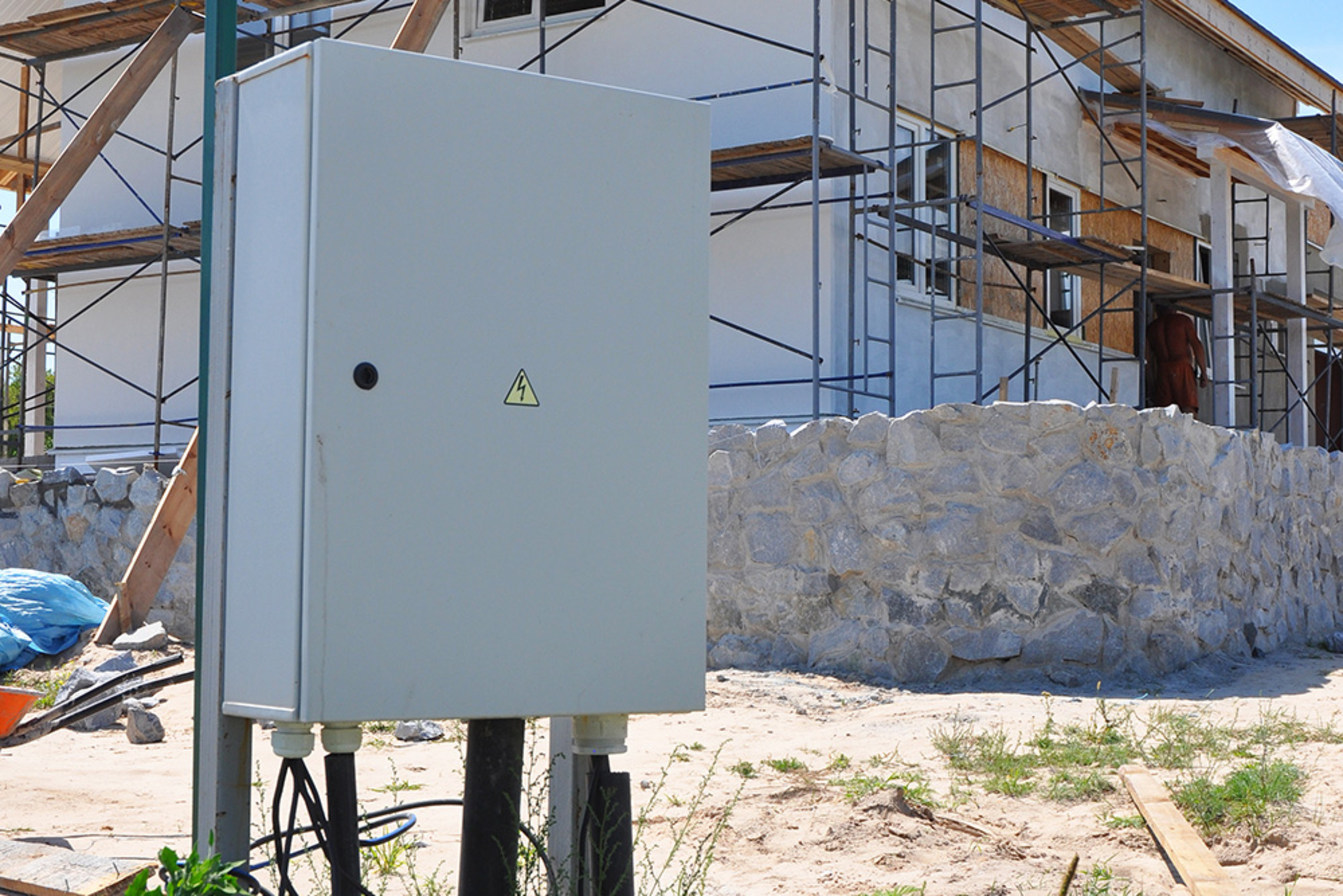 Baustrom bei Tauscher Elektrotechnik GmbH in Fritzlar