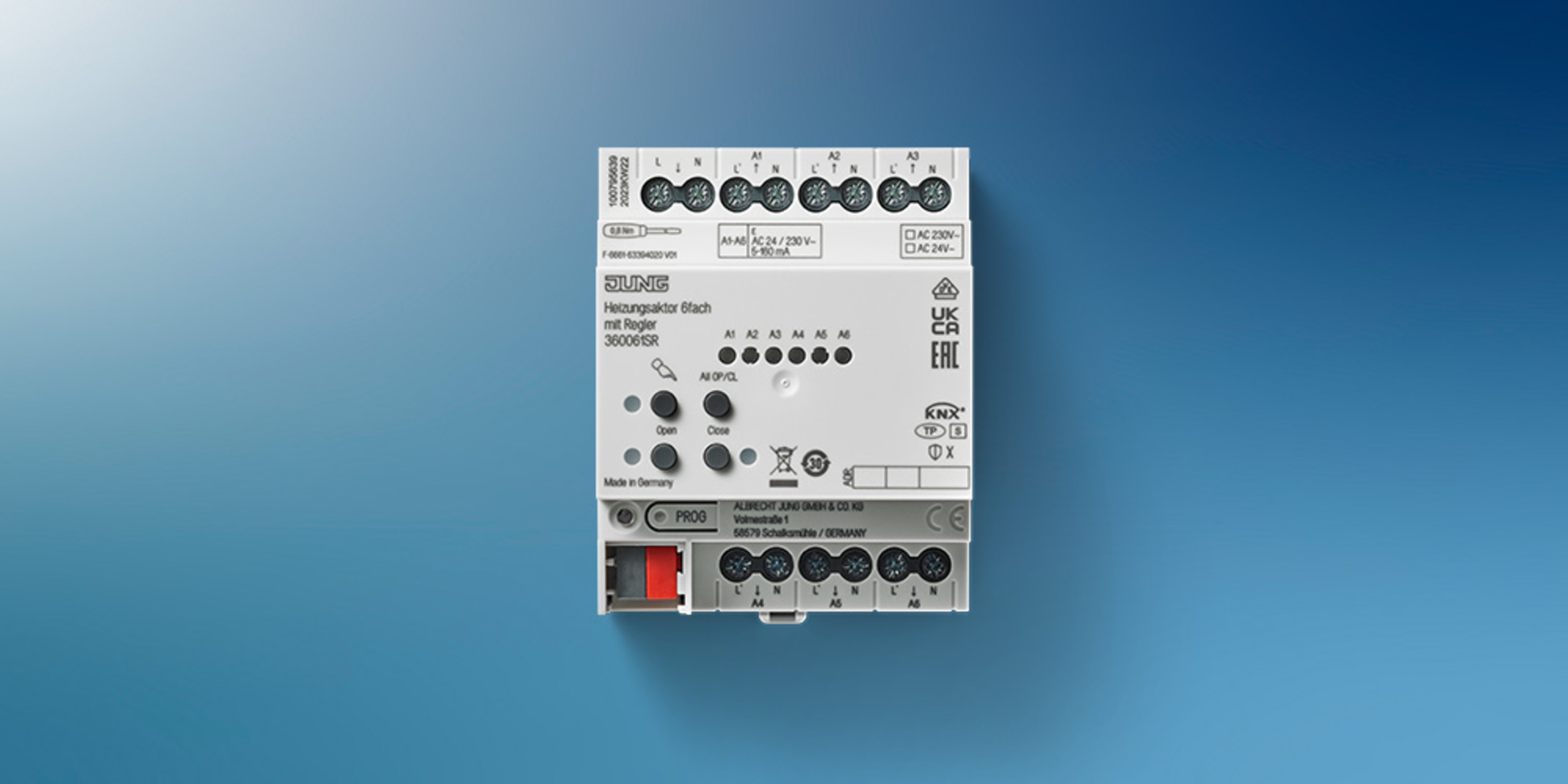 KNX Heizungsaktor 6-fach bei Tauscher Elektrotechnik GmbH in Fritzlar