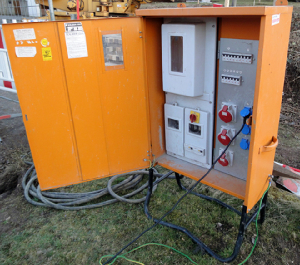 Baustromkasten bei Tauscher Elektrotechnik GmbH in Fritzlar