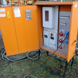 Baustrom bei Tauscher Elektrotechnik GmbH in Fritzlar
