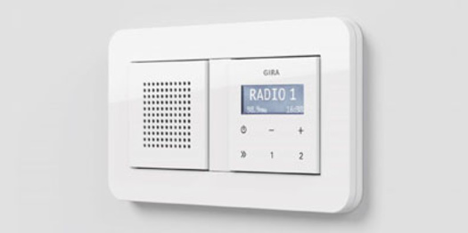 Gira Radio bei Tauscher Elektrotechnik GmbH in Fritzlar